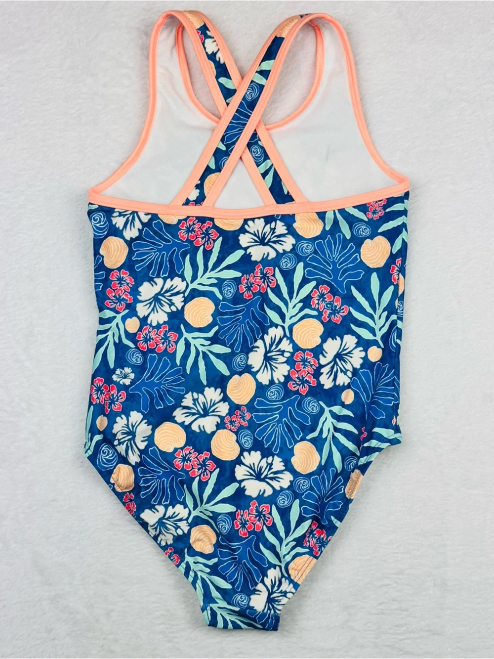 LL Bean Swimsuit. Girls Size 8. UPF 50+ protection. Excellent preowned condition